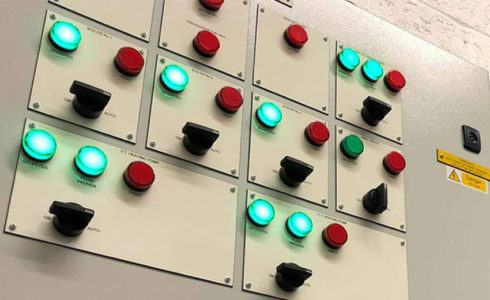 Green lights showing up on a BMS unit